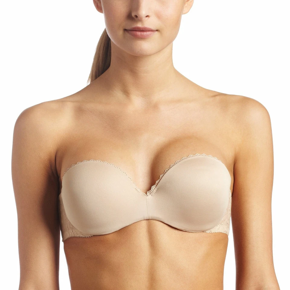 Sujetador push up sin tirantes Lily of France Gel Touch para mujer Foto 1 de 1