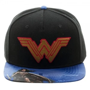 GORRA OFICIAL DC COMICS BATMAN V SUPERMAN SÍMBOLO MUJER MARAVILLA SNAPBACK (NUEVA) - Imagen 1 de 4