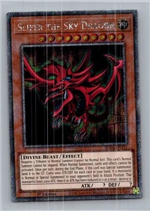 YuGiOh SLIFER THE SKY DRAGON Platinum Secret Rare RA04-EN117 - Picture 1 of 2