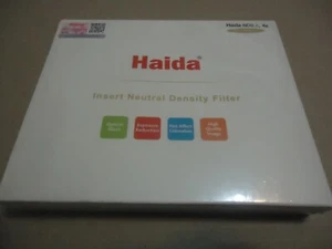 HAIDA INSERT ND FILTER    ND 0.6,4X      84X95mm .OPTICAL GLASS - Picture 1 of 14