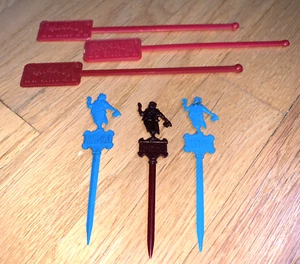 6 Old RAMADA INN HOTEL SWIZZLE STIR STICKS / PICKS - Picture 1 of 5
