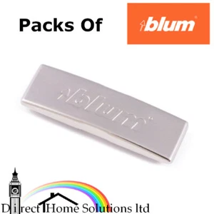 Paquetes De Blum 70.1503.BP Stumped Clip Top Bisagra Arm Cover Plate, Biselado, Acero - Imagen 1 de 7