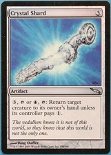Crystal Shard FOIL Mirrodin PLD Artifact Uncommon MTG CARD (ID# 228328) ABUGames