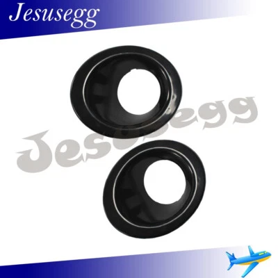 2x Unpainted Front Left Right Fog Lamp Light Bezel for Land Rover LR2 2008-2013 Foto 1 de 4