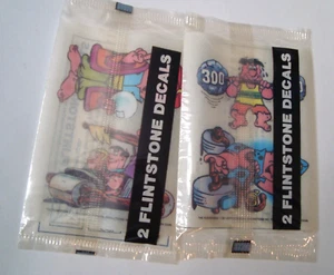 1981 General Mills FLINTSTONES Rub-On General Mills cereal premium - lot of 2 - Picture 1 of 4