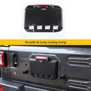 Tailgate Exhaust Air Vent Cover Plate Base For Jeep Wrangler 2007+ Accessories - Picture 1 of 8
