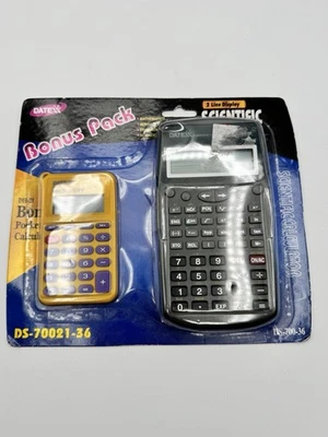 NIP Datexx Scientific Calculator Bonus Pack DS-700  Functions 2-Line Display - Image 1 of 2