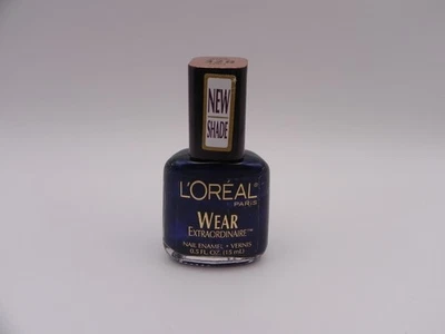 Esmalte para unhas L'Oreal Wear Extraordinaire 328 azul humor 0,5 oz vintage raro - Imagem 1 de 2