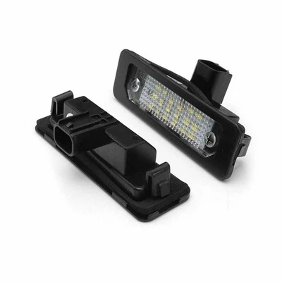 Pair LED License Plate Light Tag Lamp For Lincoln MKS MKT MKX MKZ For Ford Flex Foto 1 de 4