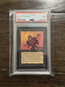 Nether Shadow Beta PSA 9 MINT 1993 Rare MTG - Picture 1 of 2