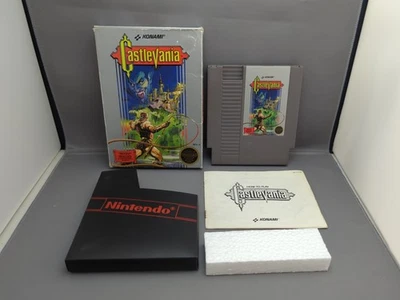 * Castlevania (Nintendo Entertainment System NES, 1987) Complete CIB - Image 1 of 4