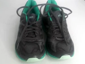 Size 8.5 ASICS Womens Gel-Nimbus 19 Lite Show Gray/teal Running Sneakers Shoes - Picture 1 of 6