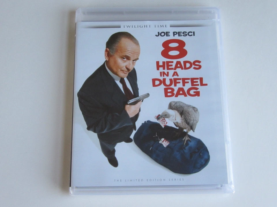 8 Heads in a Duffel Bag Blu-ray Limited Edition 1997 Joe Pesci Twilight Time