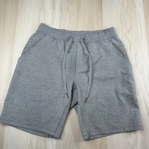 Lululemon City pantaloncino felpato uomo grande grigio erica coulisse vita atletico - Foto 1 di 11