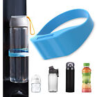 Wall Mounted Magnetic Water Bottle Holder Ring with Carabiner Sport Gym
