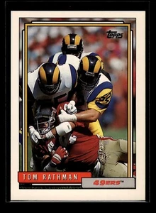 1992 Topps #413 Tom Rathman (EX)(FTB) - Picture 1 of 2