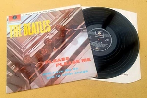 Beatles " Please Me " Super UK Selten 1 Box Stereo LP - Picture 1 of 9