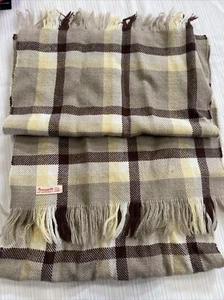 Ansett Of Seymour All Pure Wool Scarf Used 132cm X 27cm - Picture 1 of 6