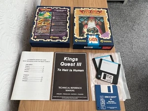 Amiga Kings Quest 3 / III Vintage Game - Boxed Working -👽👾Retro Gift Idea👾👽 - Afbeelding 1 van 24