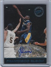 FRANCISCO ELSON CAL CALIFORNIA BEARS 1999 PRESS PASS AUTO AUTOGRAPH CARD #/500