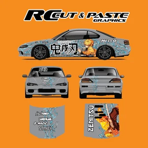 1/10 and 1/24 Scale RC Drift Livery - Zenitsu - Picture 1 of 4