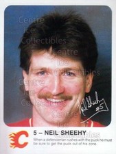 1985-86 Calgary Flames Red Rooster #27 Neil Sheehy