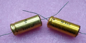 1 PC. Condensador electrolítico de audio de gama alta F&T (Fischer Exusche) 2200uf/16V - Imagen 1 de 1