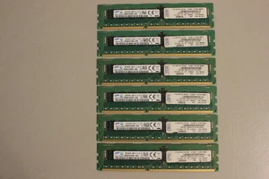 Samsung 48 GB (6x8GB) PC3-14900 DDR3-1866MHz ECC Registered CL13 240-Pin DIMM - Photo 1/2