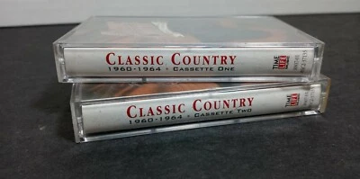 2 CASSETTE TAPES Time Life CLASSIC COUNTRY 1960 - 1964 - Image 1 of 4