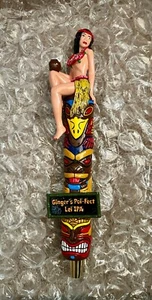 VHTF Ginger's Poi-Fect Lei IPA Tap Handle New no Box - Picture 1 of 4