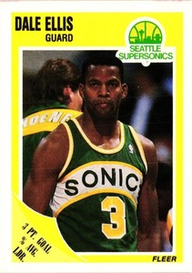 DALE ELLIS 1989-90 Fleer Basketball #146 BUY ANY 2 ITEMS FOR 50% OFF   B205R2S30
