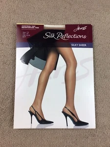 Hanes Silk Reflections Silky Sheer Control Top 718 Size AB Little Color New - Picture 1 of 6