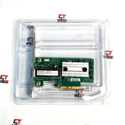 Mellanox MCX311A-XCAT CX311A ConnectX-3 EN 10G Ethernet 10GbE SFP+ PCIe NIC - Image 1 of 4