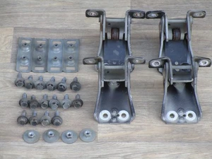 99-04 MUSTANG GT BLACK DOOR HINGES FACTORY STOCK OEM 04GT - Picture 1 of 18