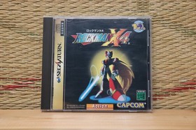 Rockman X4 Sega Saturn SS Japan Very Good Condition!