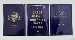 Cards Against Humanity Saves Baseball Joliet Slammers Day Six New Unopened - Picture 1 of 2
