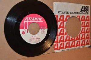 JOHNNY NASH: BIG CITY; 1966 ATLANTIC 2344 MINT- WL. PROMO NORTHERN SOUL 45 RPM - Picture 1 of 2