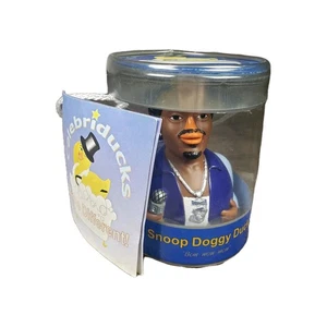 RARO Celebriducks Snoop Perrito Pato Arco Wow Wow 2002 Goma Baño Figura De Colección - Imagen 1 de 14