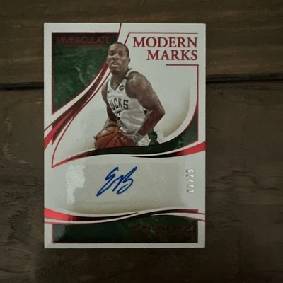 Panini Immaculate 2019-20 | Eric Bledsoe Modern Marks Auto | ¡¡2/25!! 🔥 Foto 1 de 3