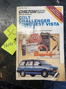 Chilton Dodge Colt Challenger Conquest Vista 1971-1988 Repair Manual  CH7037 - Picture 1 of 2