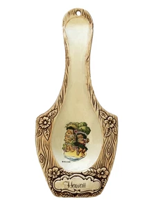 Vintage Hawaii Tiki Spoon Rest Bar Dole Kids Wall Décor 1960s Ukulele Tropical H - Picture 1 of 6