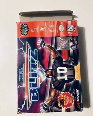 NFL Blitz (Nintendo 64, 1997) Box ONLY No Game Nk Manual - Image 1 of 4