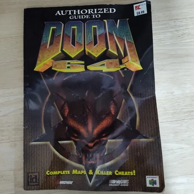 Doom 64 | Guía Autorizada | Nintendo | Brady Games 1997 Foto 1 de 4
