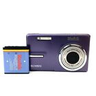 Kodak EasyShare M893 IS Purple Y2K Digicam Digital Camera W/ Battery *No Charger