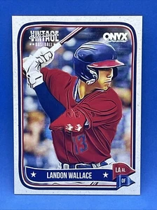 2024 Onyx Vintage Extended #OVLAWA Landon Wallace - Bild 1 von 2