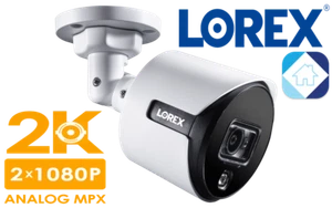🔥Lorex 5MP - 2K Super HD Active Deterrence Camera Model C581DA 🔥 FREE SHIPPING - Picture 1 of 12