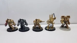 Warhammer 40k- Dark Vengeance Dark Angel Terminators 5x models built #DA72 - Picture 1 of 4