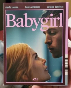 BABYGIRL 2024 4K UHD + SLIPCOVER + POSTCARDS A24 EXCLUSIVE NICOLE KIDMAN OOP - Foto 1 di 7