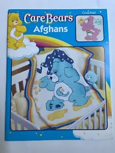 Care Bears Crochet Afgans Characters Leisure Arts Pattern Book 6 Designs 2005 - Picture 1 of 5
