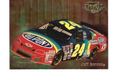 1996 Fleer Ultra Thunder And Lightning 10 Card Set NASCAR Gordon Earnhardt - Image 1 of 2